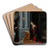The Annunciation by Benvenuto Tisi Art Drink Coaster set