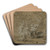 Cupid and Psyche by Bon Boullogne Art Drink Coaster set