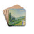 La Route De Vtheuil by Claude Monet Drink Coasters - set of 4