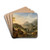 A River Landscape by Jan Griffier Drink Coasters - set of 4