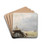 Hafen in Ostende by Hermann Ottomar Herzog Drink Coasters - set of 4