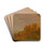 Morning by Norbert Joseph Carl Grund Drink Coasters - set of 4 Morning by Norbert Joseph Carl Grund Drink Coasters - set of 4