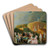 The Concert by French School Art Drink Coaster set The Concert by French School Art Drink Coaster set