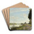 Argenteuil by Claude Monet Art Drink Coaster set