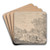 Figures on a Road by Pieter de Molijn Art Drink Coaster set