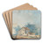 Landscape by Louis Gabriel Moreau Art Drink Coaster set Landscape by Louis Gabriel Moreau Art Drink Coaster set