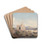 Talsarnau, North Wales by Cornelius Varley Drink Coasters - set of 4