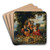 Allegory Of The Four Elements by Jan Brueghel the Younger Art Drink Coaster set