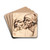 Three male heads by Peter Paul Rubens Drink Coasters - set of 4