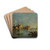Venice, A View Of San Giorgio Maggiore by Francesco Guardi Drink Coasters - set of 4