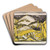 Ein in Dnen sitzendes und ein liegendes Mdchen (Zwei Mdchen in den Dnen, Sylt) by Otto Mueller Art Drink Coaster set Ein in Dnen sitzendes und ein liegendes Mdchen (Zwei Mdchen in den Dnen, Sylt) by Otto Mueller Art Drink Coaster set