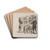 Tauentzienstrasse by Max Beckmann Drink Coasters - set of 4