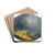 Stormy Landscape by Ignaz Raffalt Drink Coasters - set of 4