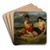 The Natchez by Eugne Delacroix Art Drink Coaster set