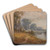 Sacramento River by William Franklin Jackson Art Drink Coaster set