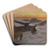 A Farm at Lysaker by Jacob Glersen Art Drink Coaster set