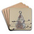 Tin Candelabra by E. Boyd Art Drink Coaster set Tin Candelabra by E. Boyd Art Drink Coaster set