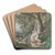 Hunting Still Life in a Forest by Wybrand Hendriks Art Drink Coaster set Hunting Still Life in a Forest by Wybrand Hendriks Art Drink Coaster set