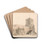 Writtle Church, Essex by Thomas Girtin Drink Coasters - set of 4