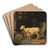 Heath Ewe and Lambs by James Ward Art Drink Coaster set