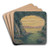 A Seaside Cave by Herbert Crowley Art Drink Coaster set