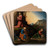 The Agony In The Garden by Benvenuto Tisi Art Drink Coaster set