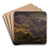View from Stalheim by Johan Christian Dahl Art Drink Coaster set