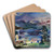 Walchensee, aufgehender Mond by Lovis Corinth Art Drink Coaster set