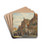 The Wijdstraat, Oudewater, In Summer by Cornelis Springer Art Drink Coaster set