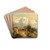 Scene In Switzerland by Franz Barbarini Drink Coasters - set of 4