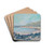 Bords de mer by Blanche Hosched-Monet Drink Coasters - set of 4