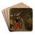 Lovers in the Park by Joseph Lies Art Drink Coaster set