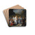 The Hermit by Jean-Baptiste Greuze Drink Coasters - set of 4