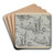 Wall Paper and Border by Nicholas Acampora Art Drink Coaster set Wall Paper and Border by Nicholas Acampora Art Drink Coaster set