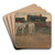 From Brittany by Frits Thaulow Art Drink Coaster set From Brittany by Frits Thaulow Art Drink Coaster set