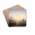 Constantinople, Sainte-Sophie Au Soleil Levant by Flix Ziem Drink Coasters - set of 4