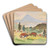 Skicr (20 listov) by Arnold Peter Weisz-Kubnan Art Drink Coaster set