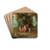 An Allegory of Earth by Jan van Kessel the Younger Drink Coasters - set of 4 An Allegory of Earth by Jan van Kessel the Younger Drink Coasters - set of 4