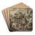 Architekturcapriccio mit der Mhle von Quiquengrogne bei Charenton by Franois Boucher Art Drink Coaster set