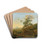 An Italian landscape with travellers by Dutch School Drink Coasters - set of 4