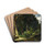 View Of Fontainebleau Forest by Antoine-Louis Barye Drink Coasters - set of 4