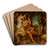 A Bacchanalian Revel by William Etty Art Drink Coaster set