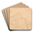 Chteau de Capri by Jacques-Raymond Brascassat Art Drink Coaster set