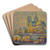 Notre-Dame de Paris by Gustave Cariot Art Drink Coaster set