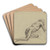 Geduckt kniender mnnlicher Akt in verlorenem Profil nach rechts by Victor Mller Art Drink Coaster set Geduckt kniender mnnlicher Akt in verlorenem Profil nach rechts by Victor Mller Art Drink Coaster set