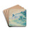 Falaises  Pantin by Claude Emile Schuffenecker Drink Coasters - set of 4