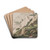 Udsigt af en del af kridtbjergene p Mn by Sren L. Lange Drink Coasters - set of 4 Udsigt af en del af kridtbjergene p Mn by Sren L. Lange Drink Coasters - set of 4