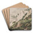 Udsigt af en del af kridtbjergene p Mn by Sren L. Lange Art Drink Coaster set Udsigt af en del af kridtbjergene p Mn by Sren L. Lange Art Drink Coaster set