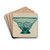 Bowl by Isidore Steinberg Drink Coasters - set of 4 Bowl by Isidore Steinberg Drink Coasters - set of 4