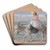 Kind, auf einem Esel reitend by Max Liebermann Art Drink Coaster set